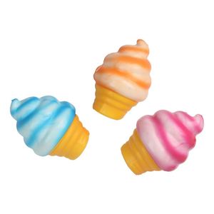 3 modèles de jouets anti-stress en mousse PU, en forme de torche et de crème glacée, réalistes, souples, à remontée lente, personnalisables, vente en gros - Product Image 2