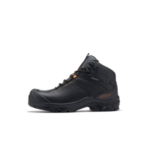 Wholesale Elkland Men's Composite Toe Safety <b>Boots</b> Crazy Horse <b>Leather</b> Upper for Midsole EVA+Rubber Outsole for All Seasons - Product Image 1
