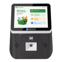 Dispositivo Verificador de Precios con Pantalla Táctil, Máquina de Verificación de Precios con Pantalla de 8 Pulgadas y Escáner de Códigos QR