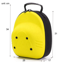 Boîte à chapeaux rigide en EVA anti-déformation, prix usine, outillage existant, étui de voyage portable pour casquette de baseball, sac de voyage en EVA pour cowboy