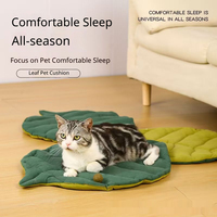 Tapis pour animaux de compagnie imperméable et écologique Four Seasons Leaves Soft, pour chiens et chats, tapis de couchage pour le sol, résistant aux morsures