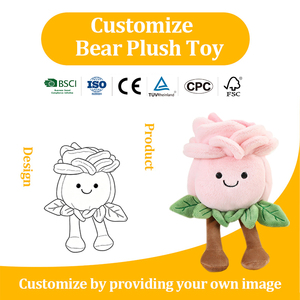 Bouquet di Rose Profumate in Peluche, Decorazione per la Casa, Logo Personalizzato, ODM OEM, Regalo per San Valentino, Compleanno, Festività - Product Image 1