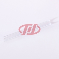 Tige lentille Laser verre optique Quartz saphir lentille tige cylindrique lentille