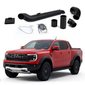 Snorkel tout-terrain 4x4 en acier inoxydable pour <span class=keywords><strong>Ford</strong></span> <span class=keywords><strong>Ranger</strong></span> <span class=keywords><strong>Raptor</strong></span> <span class=keywords><strong>2023</strong></span>, 5 pouces, revêtement poudré <span class=keywords><strong>noir</strong></span>, prise d'air pour voiture - Product Image 2