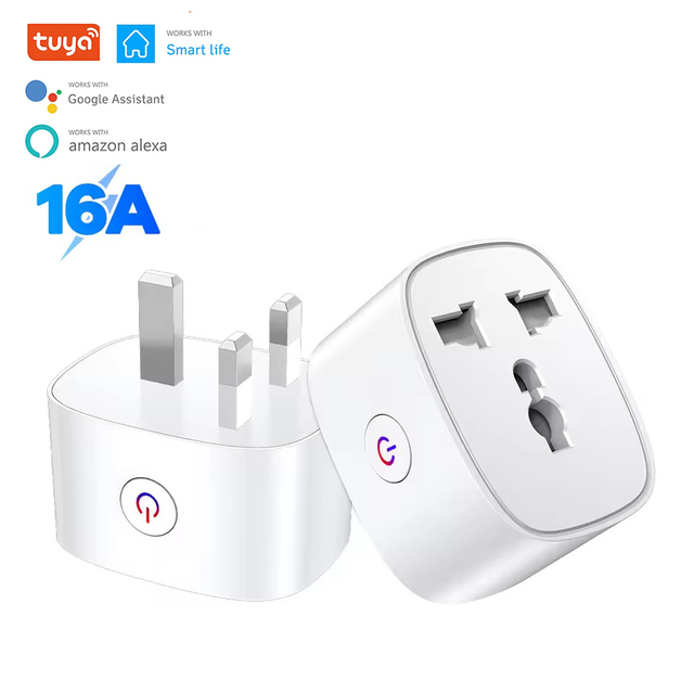 EU/UK/US Wifi Smart Plug Socket with Energy Monitor Universal Remote Control Electrical Socket Timer Alexa Google Home