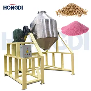 3 tons large capacity stainless steel double cone mixer mineral iron powder metal powder chemical powder mixing machine