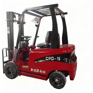 Elevador de horquilla eléctrico de alta calidad, 1,5 toneladas, 2,5 toneladas, 3 toneladas, 4000 libras, 5000 libras, batería, elevador de contenedores de almacén, carretilla elevadora eléctrica - Product Image 2