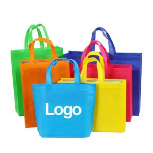 Eco Customized <b>Reusable</b> Tote Non-Woven Shopping <b>Bag</b> Recycled Non Woven <b>Bag</b> with logo - Product Image 3