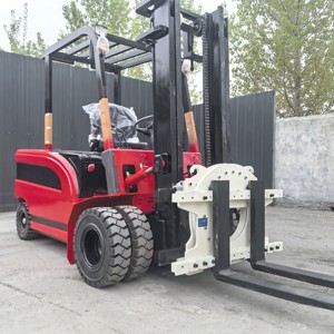 Economy Elektrische Heftruck 3 Ton 3.5 Ton Volledig Elektrische Palletstapelaar Met Papierrol Klem Rotator Goedkoop Alternatief - Product Image 1