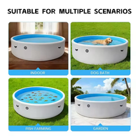 Piscine gonflable pour usage extérieur, facile à transporter, prix direct usine, idéale pour les vacances, la détente et les loisirs