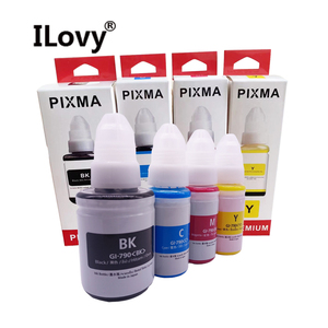 Encre à base de colorant de qualité supérieure GI790 pour imprimantes jet d'encre <span class=keywords><strong>Canon</strong></span> G1000 G1010 G2000 G2010 G2012 G3000 G3010 G4000 G4010 - Product Image 1