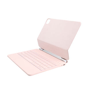 Clavier magique sans fil pour iPad <span class=keywords><strong>air</strong></span> 4/5 2022 10e génération 10.9 ''2024 <span class=keywords><strong>air</strong></span> 6-11'' 2018-2024 <span class=keywords><strong>pro</strong></span> 11 couleur rose - Product Image 4
