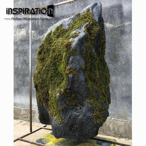 Roches artificielles de nouvelle conception moderne Énorme pierre artificielle en fibre de verre légère Grandes roches en PRF - Product Image 6