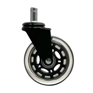 Ruedas de Polipropileno Transparente de 3 Pulgadas con Orificio para Pernos, Universal para Sillas de Oficina y Gaming, Venta Caliente Transfronteriza - Product Image 5