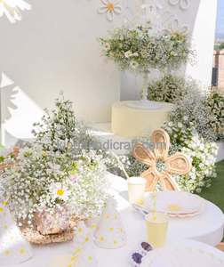 Silla Infantil Moderna de Mimbre Natural Hecha a Mano, Muebles de Mimbre Ecológicos para Hoteles, Parques, Fiestas de Cumpleaños, Decoración y Fotografía - Product Image 2