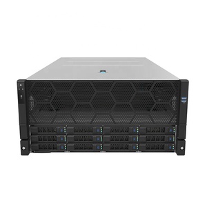 Châssis de serveur IA haute performance, boîtier à refroidissement liquide avec 8 emplacements pour GPU, 12 baies de stockage, serveur barebone double Intel Xeon 4e/5e génération - Product Image 2