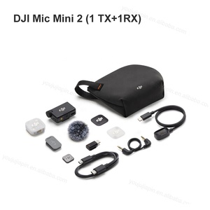 ไมโครโฟนไร้สาย DJI Mic Mini (2 TX + 1 RX + กล่องชาร์จ) ใช้งานร่วมกับ <span class=keywords><strong>iPhone</strong></span> Android กล้อง <span class=keywords><strong>ถ่าย</strong></span>วิดีโอได้ 48 ชั่วโมง แบตเตอรี่สำหรับ Vlog สัมภาษณ์ <span class=keywords><strong>ถ่าย</strong></span>ทอดสด - Product Image 1