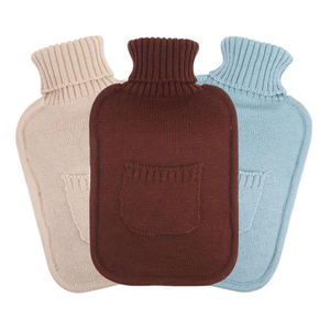 Sac à eau chaude en caoutchouc Pvc 2000ml Bouteille d'eau chaude 2 litres Couverture tricotée Fabricant Vente en gros - Product Image 3