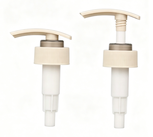 Bomba dispensadora de loción PP beige 33/410 con cierre de clip y tornillo para botella de champú, jabón de manos y cosméticos - Product Image 2
