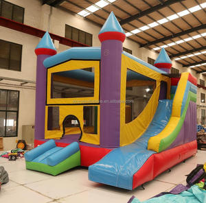 Casa de Brinco Inflable Comercial Personalizable Xinyue de Lona de PVC para Fiestas y Parques de <span class=keywords><strong>Trampolines</strong></span>, para Mayores de 4 Años - Product Image 2