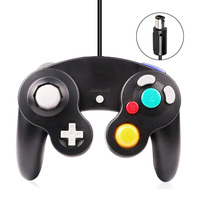 DATA FROG Manette de jeu filaire classique, contrôleur, joystick, Nintend pour Gamecube Wii, moteur de vibration pour une expérience de jeu améliorée