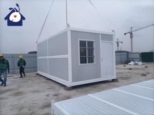20ft 40ft Modular plegable Flatpack Prefab Mobile Van Garden Office Design House 20ft Container - Product Image 4