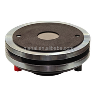QIAHAI AUDIO Tweeter N48 en néodyme de 2 pouces, gorge de 1 pouce, bobine vocale de 1,5 pouce, 80W RMS, 1,5kHz, diaphragme en titane, transducteur compressé