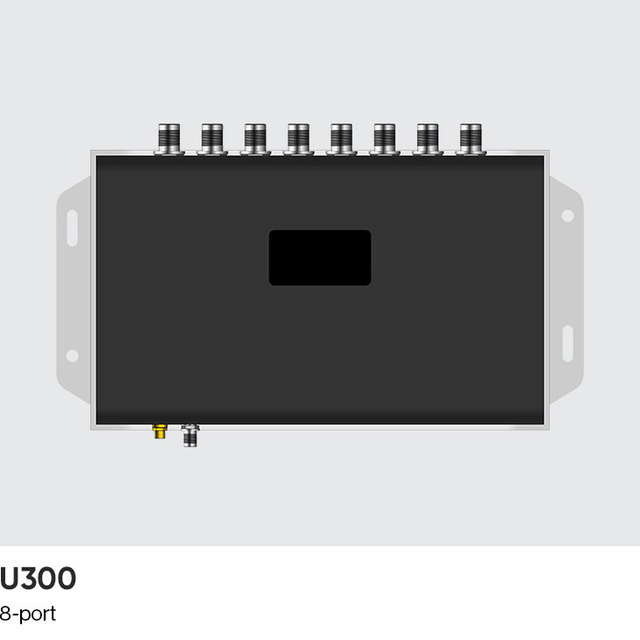 High-Performance Fixed UHF RFID Reader ABS Material Android 11 OS 950 Tags/s Read Rate ISO 18000-6C Protocol for Industrial IoT