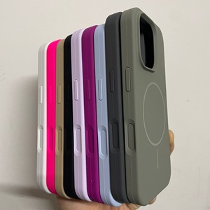 Chất Lỏng Silicone Trường Hợp Đối Với iPhone 16Pro Lực Lượng Từ Tính 2000 <span class=keywords><strong>Gauss</strong></span> 15Promax 14 Cộng Với 13 Pro Max Bền Bảo Vệ Máy Ảnh - Product Image 3