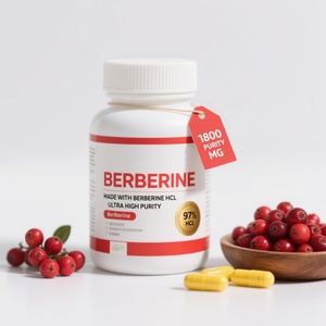 ผงเบอเบอรีนแคปซูล Berberine HCl gummies bererin ไฮโดรคลอไรด์ - Product Image 1