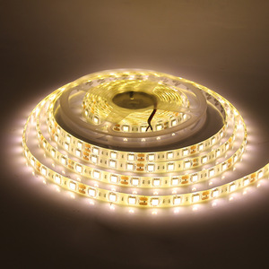 Bande lumineuse LED RGB 5050 12V 24V, simple rangée, 120 LED/m, flexible, auto-adhésive, à changement de couleur, lumière linéaire colorée - Product Image 5