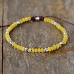 Bracelet de jade d'équilibre de <span class=keywords><strong>style</strong></span> <span class=keywords><strong>bohème</strong></span> personnalisé en gros cristaux naturels d'améthyste de tourmaline pour la fête ou le cadeau OEM Fengshui OEM - Product Image 5