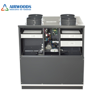 Système de ventilation à récupération de chaleur horizontal pour villa, hôtel et usage commercial, débit d'air 350m³/h, réfrigérant R410A