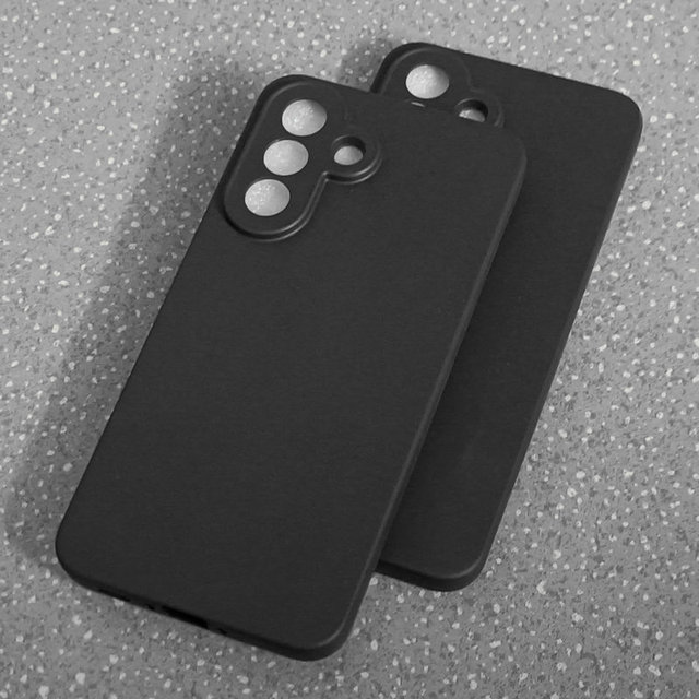 2025 Newly Arrived Matte Surface Black Cover Soft TPU Mobile Phone Case for Samsung Galaxy A37 A57 5G