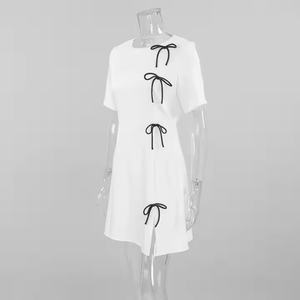 Vestidos de Alta Calidad para Mujer, Cuello Redondo, Transpirables, Verano, Mini Vestido Sexy - Product Image 4