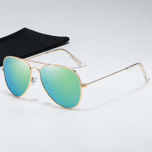 Gafas de sol clásicas de piloto para mujer, gafas de sol de diseñador de moda para hombre, espejo colorido, marco de Metal de aviación, gafas de conducción 2025 - Product Image 4