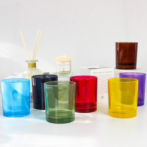 <span class=keywords><strong>Bocaux</strong></span> à bougies <span class=keywords><strong>en</strong></span> <span class=keywords><strong>verre</strong></span> vides avec couvercle, résistants à la chaleur, écologiques, coloris peintes au pistolet, tailles 4oz-12oz, pour la fabrication de bougies - Product Image 6