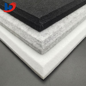 Panneau mural insonorisant haute densité HENGJIU, panneau acoustique en polyester PET, panneaux acoustiques en feutre absorbant le son pour studio, école - Product Image 1