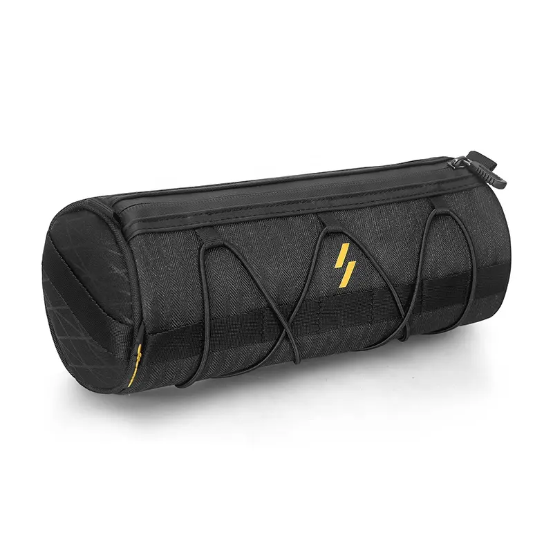 Multifunction Cylindrical Bike Handlebar Bag Bicycle Front Tube Bag Bicycle Storage Bag for Mountain Bike Road Bike Accessories