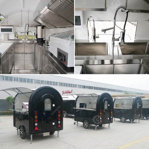 Caravana de Restaurante Shawarma, Carrito de Helados, Salón de Uñas Móvil al Aire Libre, Camión de Limonada, Carro de Comida - Product Image 2