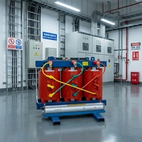 Equipo Eléctrico, Transformador de Distribución Trifásico de Tipo Seco para Interiores, 50Hz, Alta Seguridad, Solución de Energía para Proyectos Industriales, Ganzhong