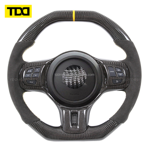 พวงมาลัยคาร์บอนไฟเบอร์แท้ TDD สำหรับมิตซูบิชิ EVO10 EVO9 ปาเจโร่ ASX เอาท์แลนเดอร์ GT - Product Image 1