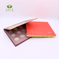 Boîte d'emballage personnalisée en carton vide pour palette de fards à paupières avec logo sur mesure – Prix de gros