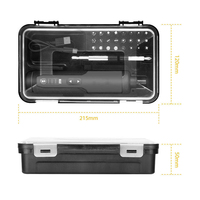 Tournevis électrique compact sans fil rechargeable multifonction pour usage domestique, kit de tournevis électrique