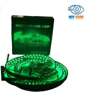 Musik-Synchronisierung Traumfarben-Jagd BT <span class=keywords><strong>APP</strong></span>-Steuerung RGB LED Unten Rohrkörper Neonlicht-Satz Autounterleuchtlicht Auto-LED-Streifenleuchten - Product Image 6