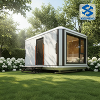 Maison capsule modulaire moderne de luxe de haute qualité pour espace mobile Grande maison de camping Hôtel Maison en conteneur Maison préfabriquée