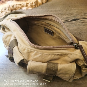 Bolso <span class=keywords><strong>Bandolera</strong></span> <span class=keywords><strong>Vintage</strong></span> para <span class=keywords><strong>Hombre</strong></span> T2353, 100% Lona de Algodón con Detalles en Cuero Genuino, Envío Directo - Product Image 6