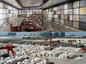 CE certificata moderna rivestimento della parete esterna piastrelle di <span class=keywords><strong>pietra</strong></span> calcarea lucidate burrasca ville hotel facciate blocco <span class=keywords><strong>pietra</strong></span> rustico Modulare fiammata - Product Image 6