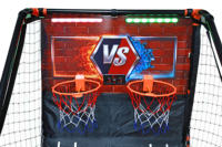 Machine de basket-ball électronique à pointage automatique, adaptée à deux joueurs, montage simple