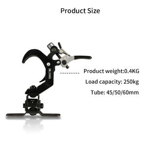 Gancho Profesional para Iluminación de Escenario, de 45mm a 60mm, Abrazadera Móvil para Luces de Escenario, Venta al Por Mayor - Product Image 4